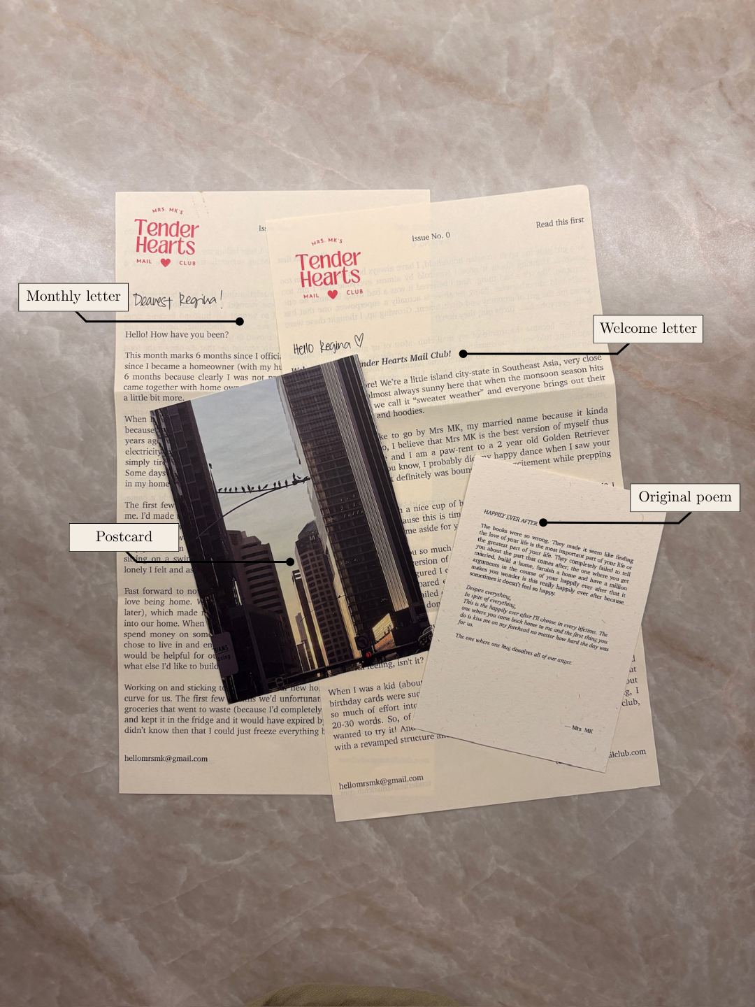 Tender Hearts Mail Club (Subscription)
